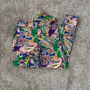 Ralph Lauren Printed Dress Pants